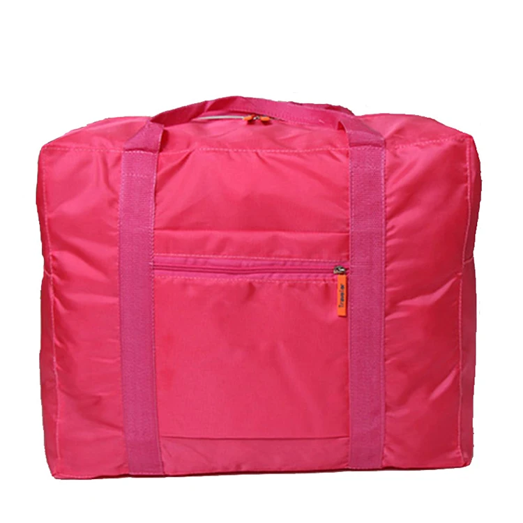 2020 custom luxury foldable waterproof travel hand tote bag shoulder luggage storage duffel bag