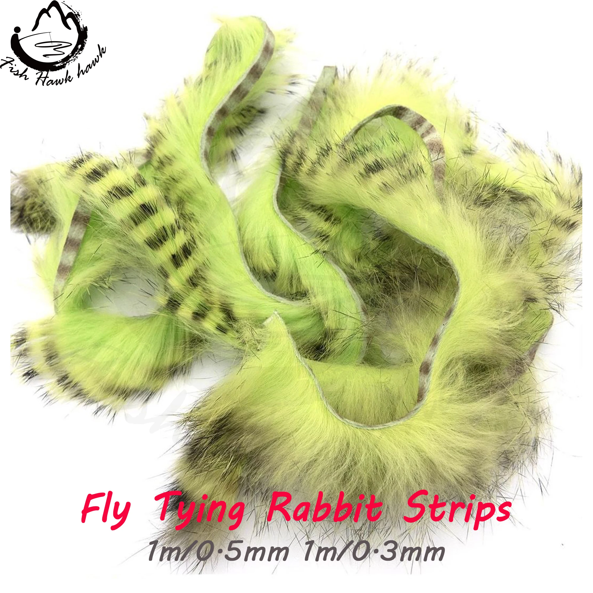 Wholesale 1m/0.5mm 1m/0.3mm Colorful Fly Tying Rabbit Strips For Fly Tying Material. Buy Fly