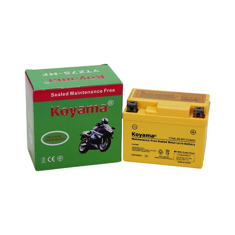 Mighty Max YTX5L-BS Gel Battery - 12V 4AH Powersport Battery For Motorcycles, Scooters & ATVs