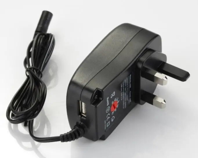 30W Multifunctional Power Adapter 3-12V Adjustable Voltage Power Supply for Monitoring, Routers, Electronic Toys, and more supplier