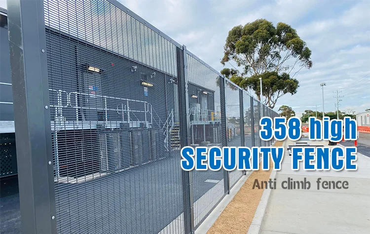 anti-climb-anti-cut-fence airport high security 358 fence clear view fence price in china