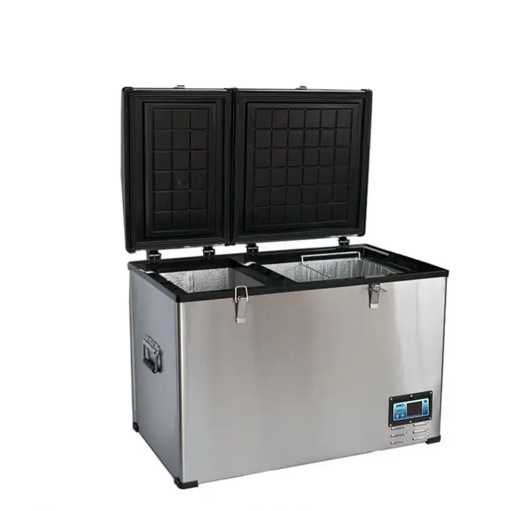 Alpicool BCD125 Large Capacity Chest Refrigerator Freezer DC 12V 24V Camping Caravan Portable Truck Car Fridges