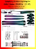 BMW 5 Series(F18/F10)Galaxy style+Handle mold Symphony 27 Lights
