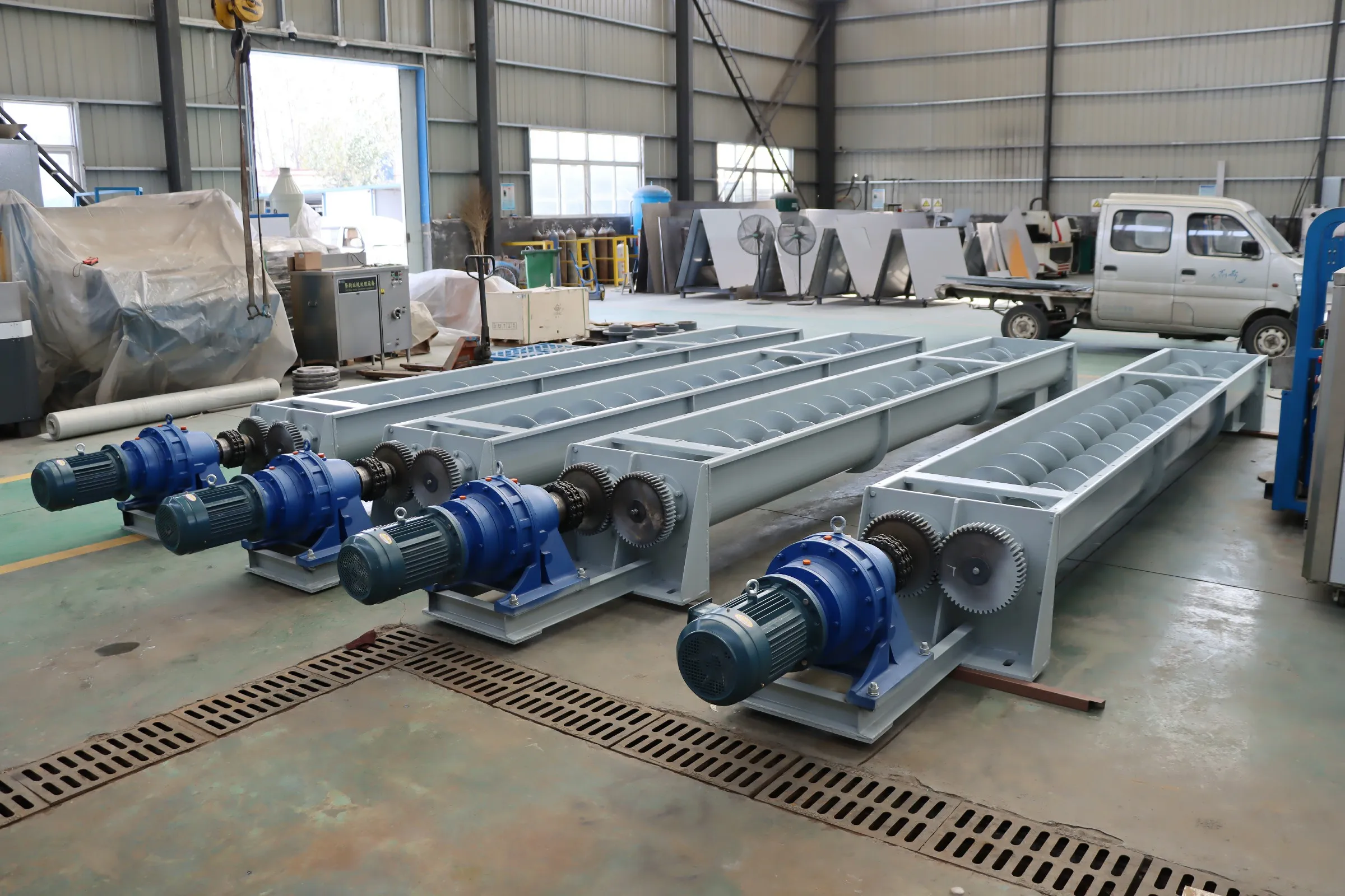 Maize Rice Flour Spice Sugar Automatic Grain Pellet Conveying Inclined Auger Feeder Screw Feeder Conveyor for Corn Millet