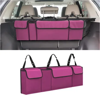 New car trunk hanging storage bag rear seat hanging storage bag Universal waterproof foldable cargo storage bag