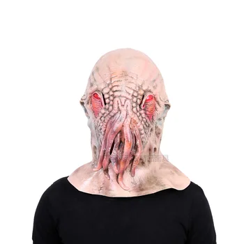 Doctor Alien Octopus Ood Mask Scary Cthulhu Horror Party Costume Cosplay Lovecraft Monster Halloween Mask
