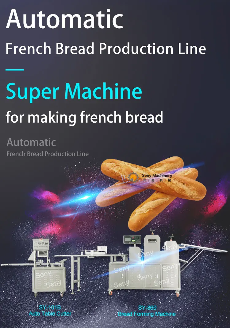 Automatic Baguette Bread Stick Maker Machine Bread Making Forming