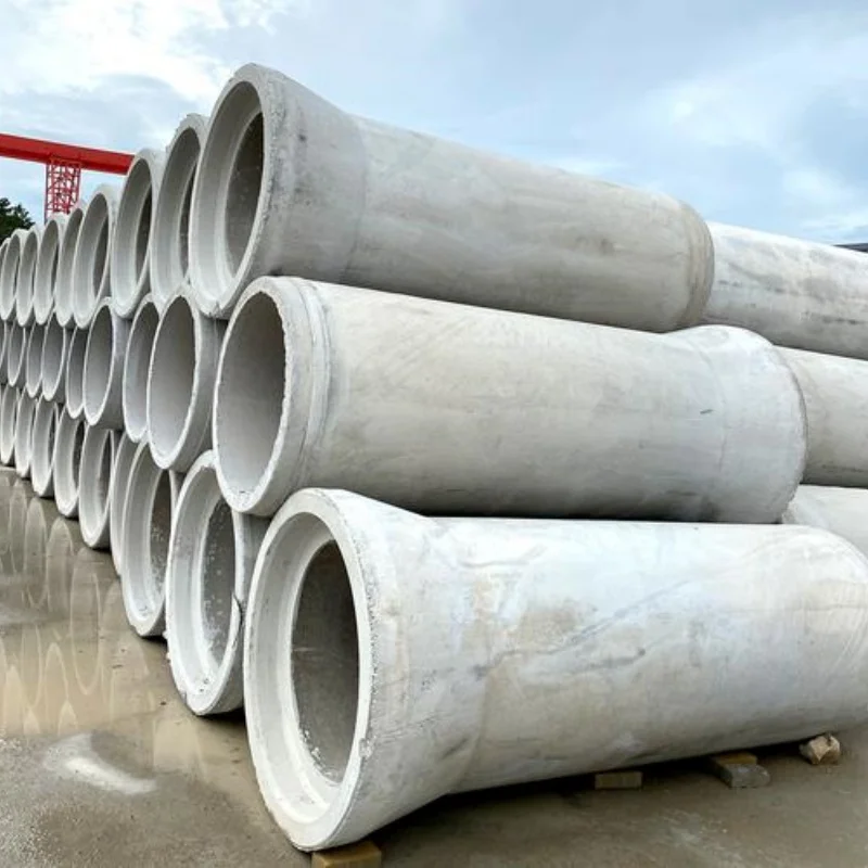 New Simple Steel Concrete Pipe Making Machinery with Drain Pipe Molds