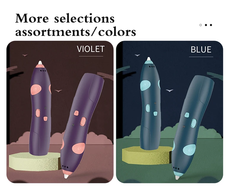 Creative Graffiti Art Drawing Toy Kids Diy Lapicero 3d Printing Printer Temperature 3d Printing Drawing Pen for Kids