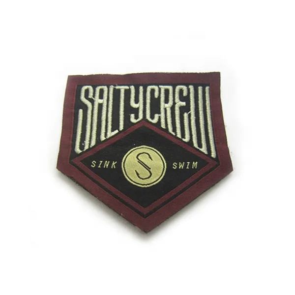 Пользовательский бренд 3D вышивка патч с логотипом ткани значки