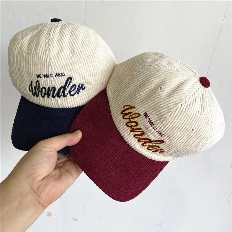 Custom Buckle Hat - Corduroy Dad Hat for Women & Men