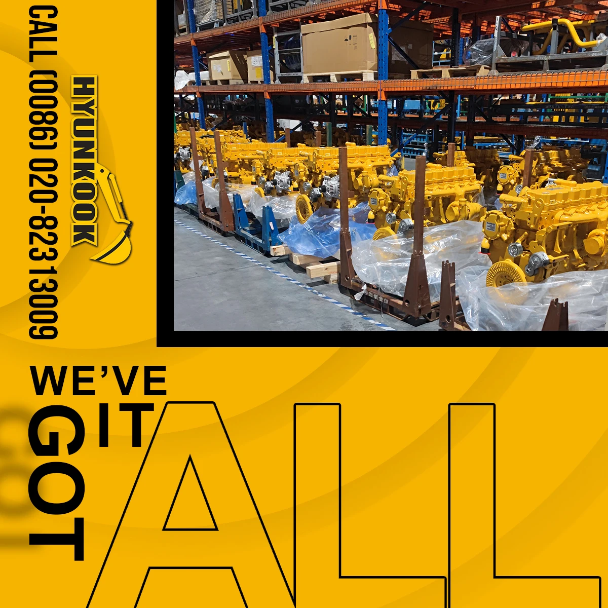 Japanese Diesel Engine Assembly 6d16 Engine Original Excavator ...