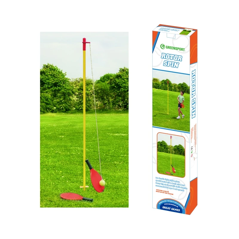 Горячая Распродажа металлический полюс набор для тенниса ротор вращающийся Теннисный тренажер с полюсом