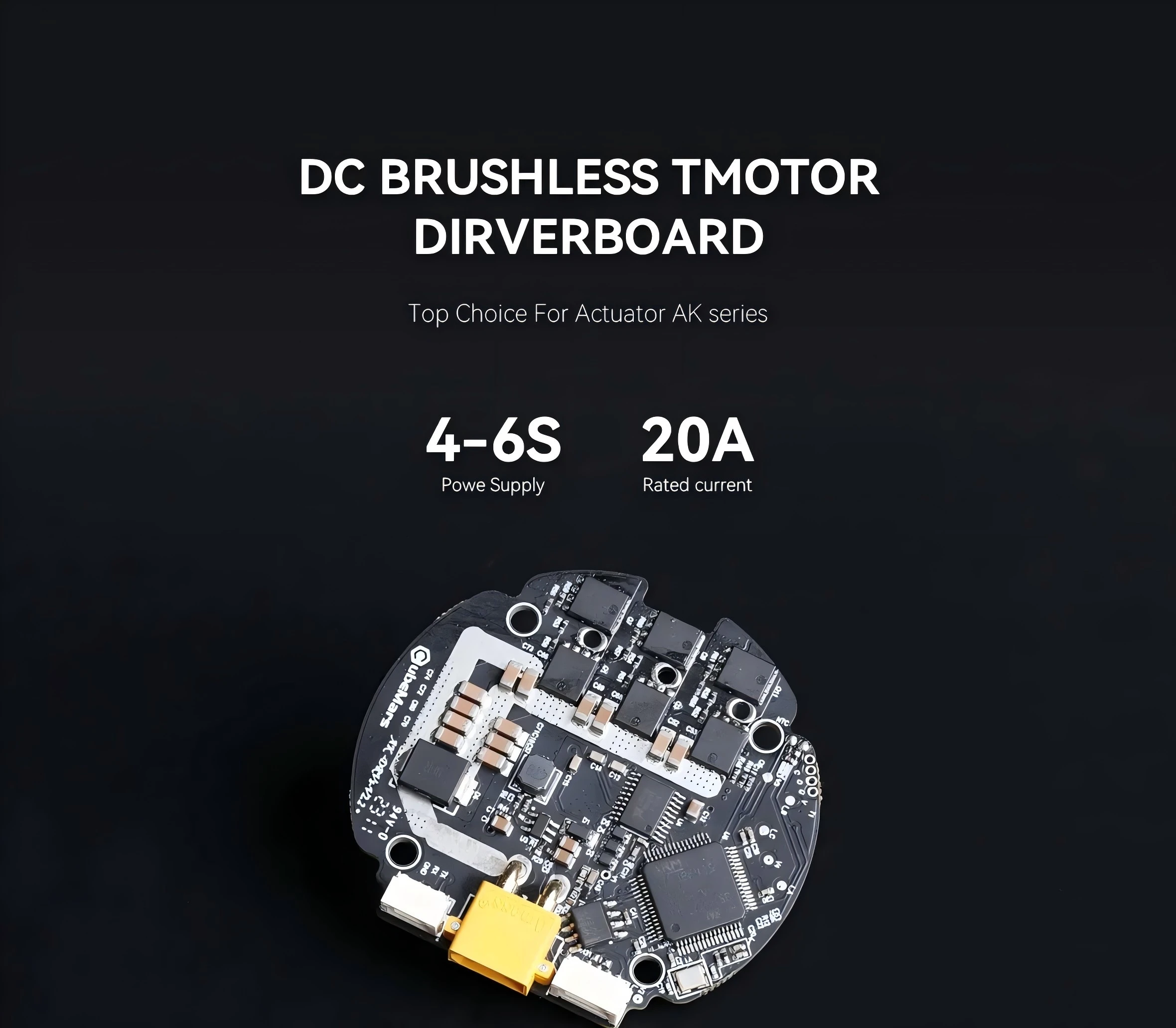 V2.2 Integrierte Steuerplatine für bürstenlosen Planetengetriebemotor – Detail 2