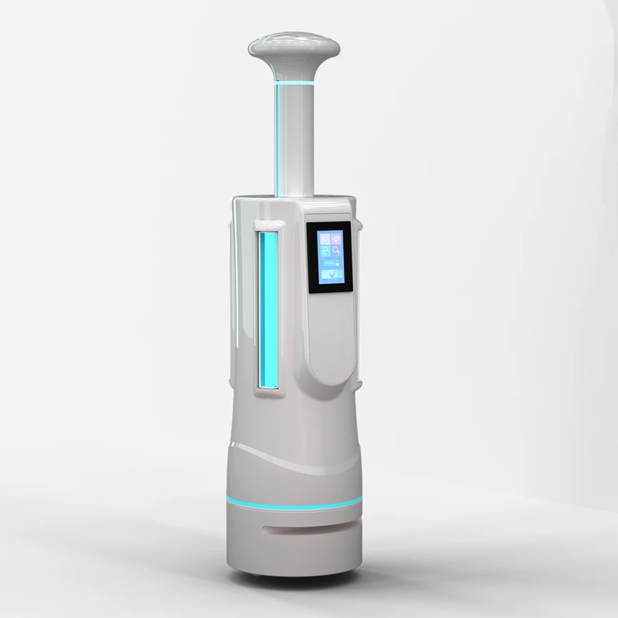 FYK3 Intelligent Disinfecting Robot with Ultrasonic Nanoscale with UVC and Plasma Sterilization Hepa Filter