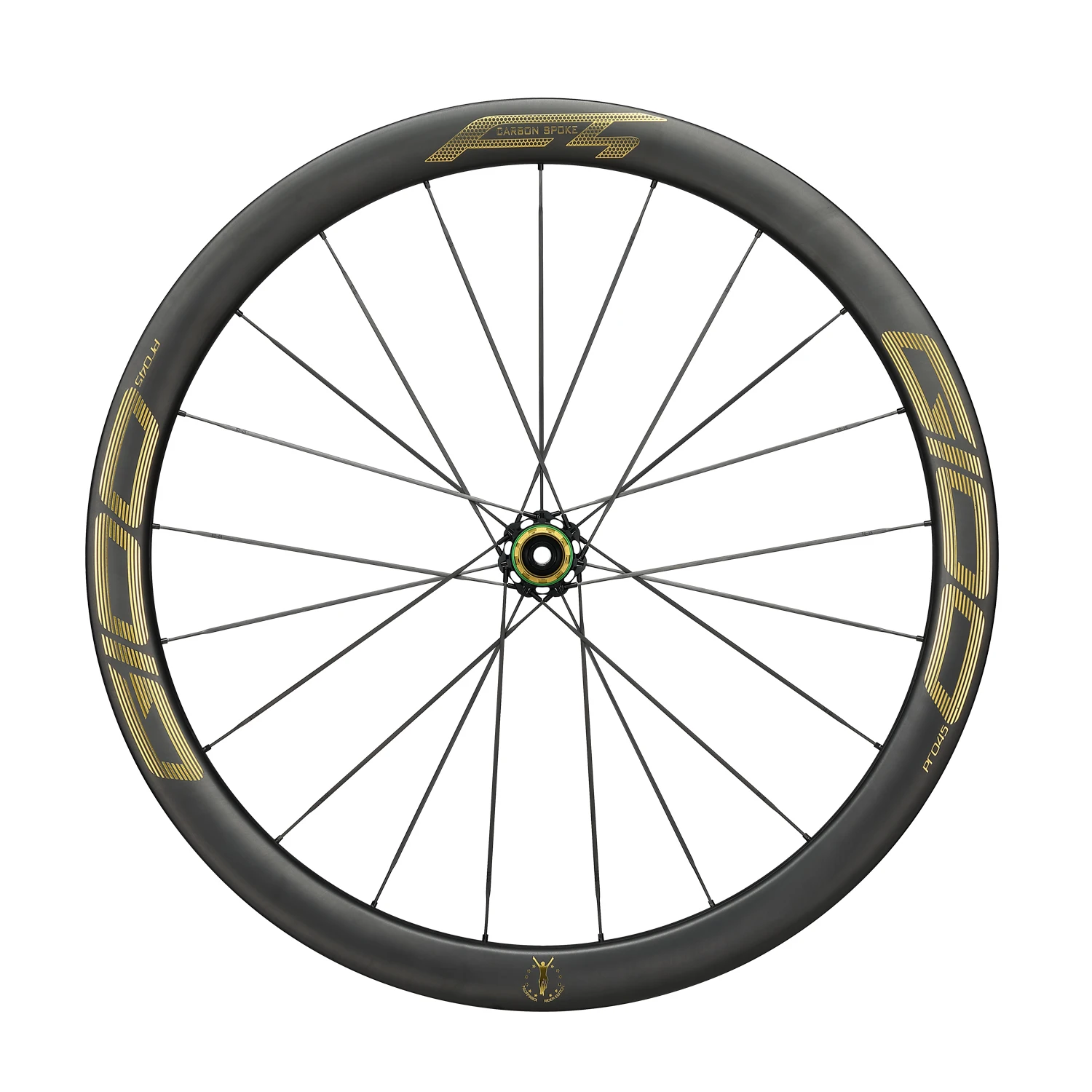 GIOO PRO 700C Road Bike Wheelset - 45/50/58mm Depth Toray Carbon