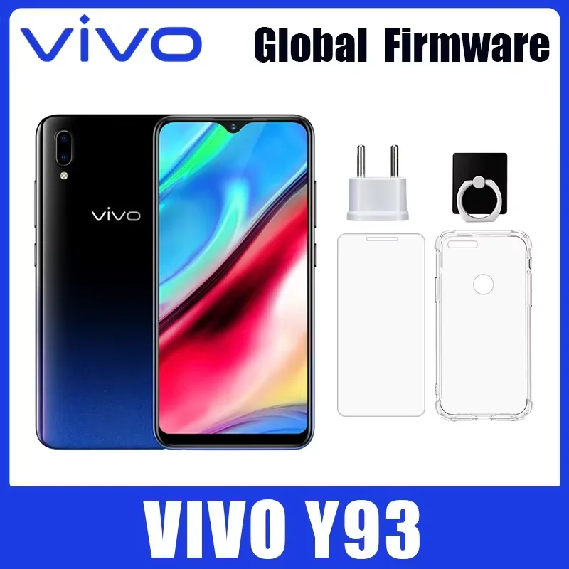 For Vivo Y93 Used Smartphone with 64GB ROM 3/4GB RAM Supports 3G/4G Networks 4000-4499mah Battery Capacity New Condition Cheap