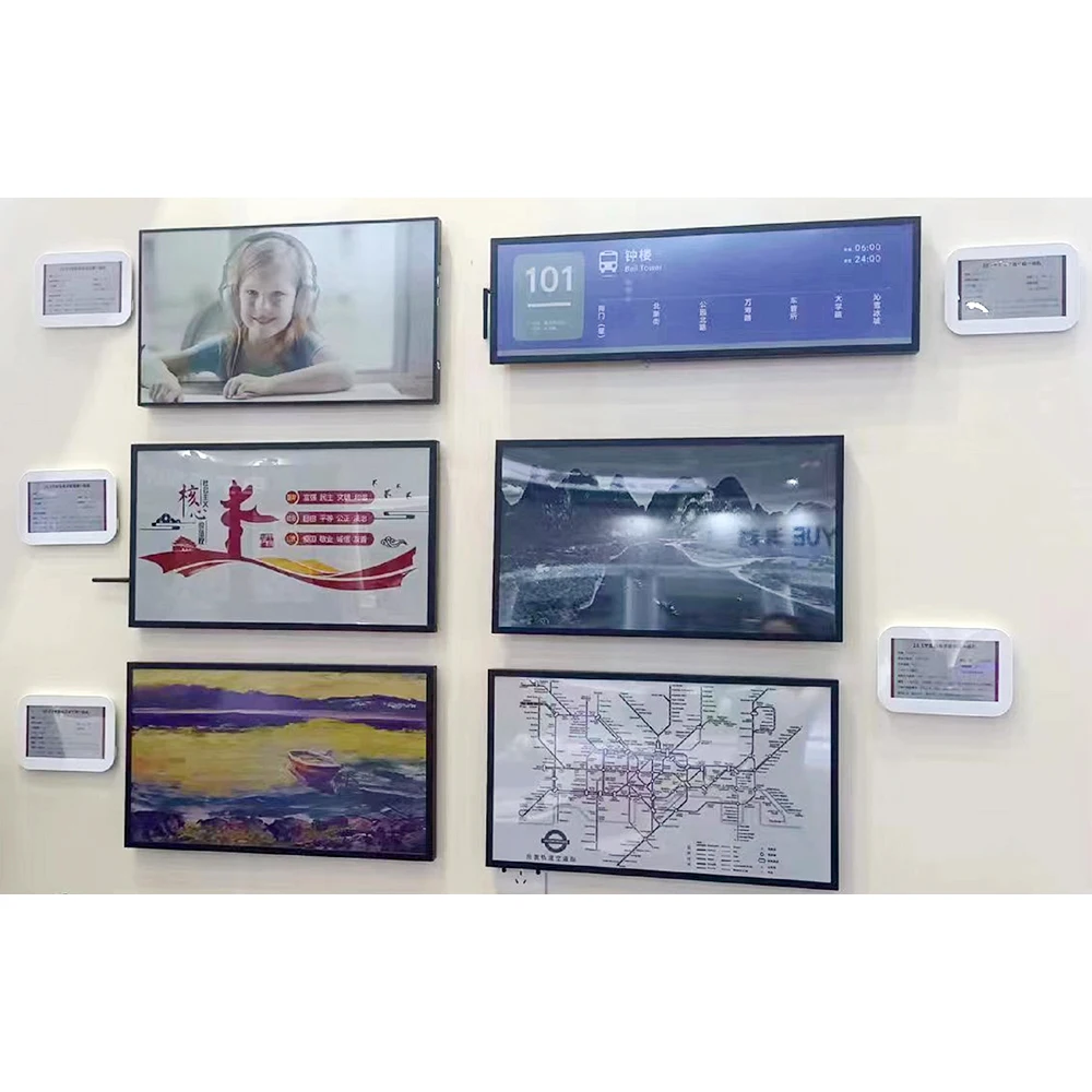 42 Inch the Largest Display E Ink 13.3 25.3 Wifi Multi Functional Digital Photo Frame with E Paper Custom E Ink Display