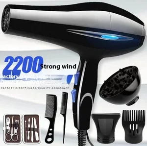 High-Power Factory Wholesale Hair Dryer for Salon and Home Use Small Household Appliance Hot Cold Features for Foreign Trade