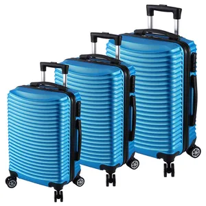 3Piece ABS Travel Bags Luggage Set Suitcase on Wheels Hardshell Carry on Suitcase Luggage Trolley Bags Travel Baggage Sets