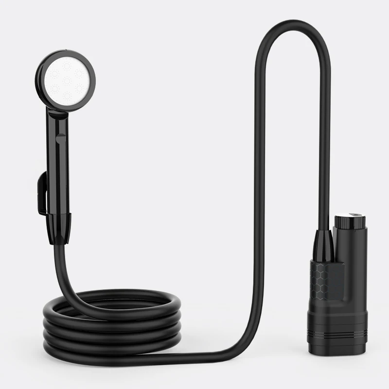 Portable Shower Rechargeable Outdoor Shower with Power & Water Temperature Display Prefect for Plants Watering Outdoor Living