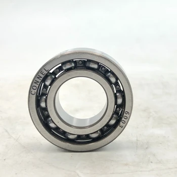 High-Speed 6003 Deep Groove Ball Bearings GCR15 Carbon Steel Roller with P2 Precision Nylon Cage Open Seals Ceramic Material