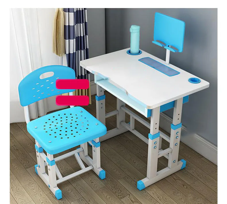 Dc11 Kids Desk And Chair Set Children Activity Study Table Height ...