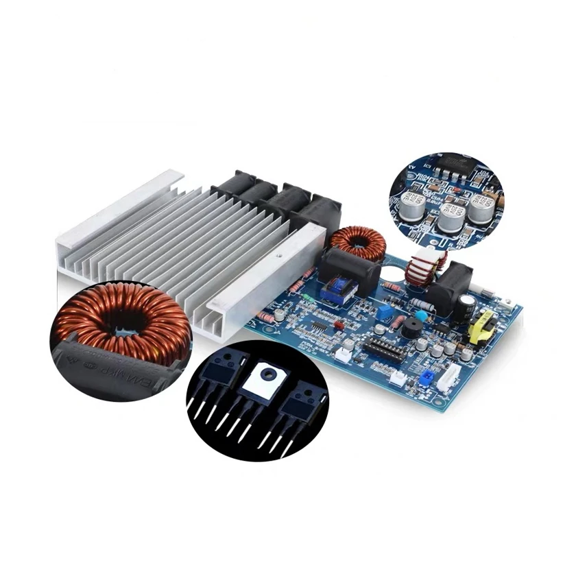 Universal Control Fan Plate Motherboard Circuit Diagram Pcb Board Coil Ceramic Glass Induction Cooker Spare Parts