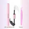 Tweezers + glue