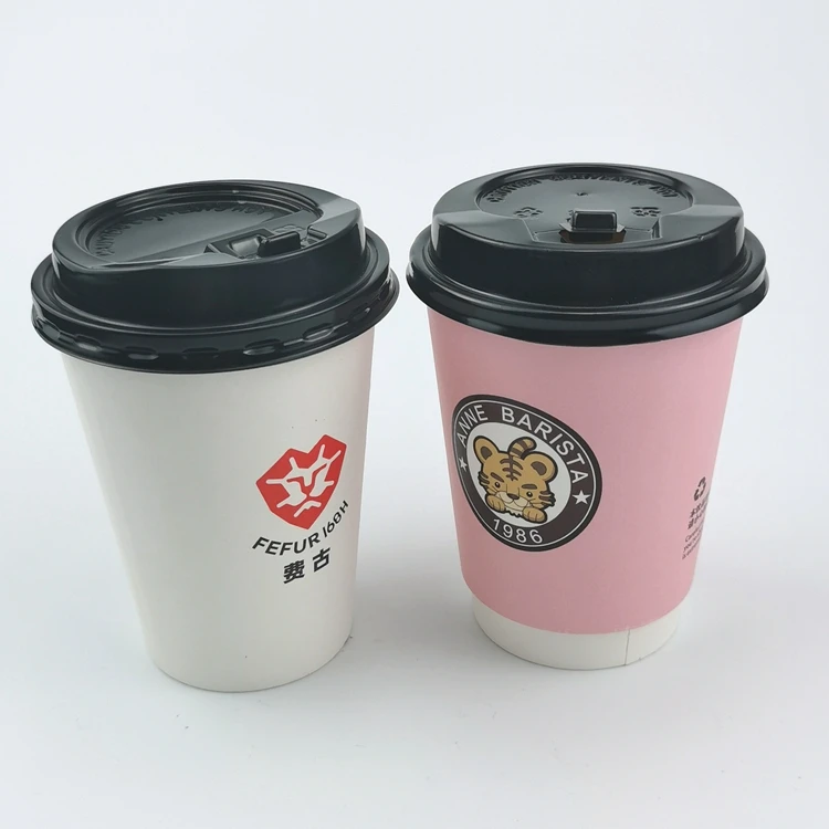 Tasses de café faites sur commande directes de thé de catégorie comestible de tasse de papier d'usine