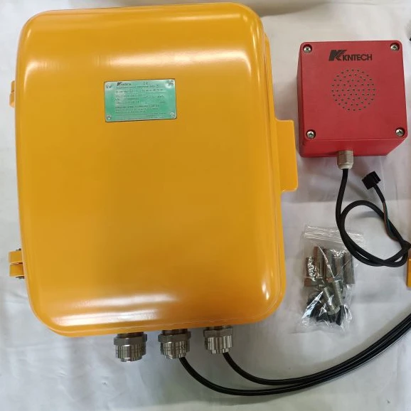 Beacon Explosion Proof Telephone Intercom System Industrial KEYPAD Phone Wall Mount ATEX Telephone KNTECH KNEX5 Handset Door EX