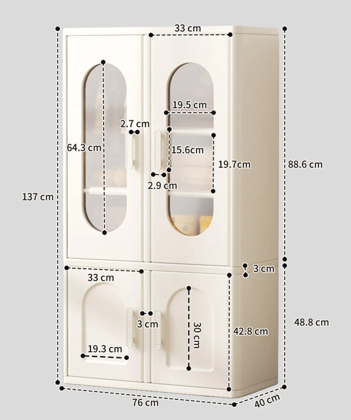 Product dimensions