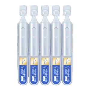 Private Label Squalane Vitamin E Hyaluronic Acid Moisturizer Ceramide Repairing Firming Hydrating Sensitive Skin Ampoules Serum