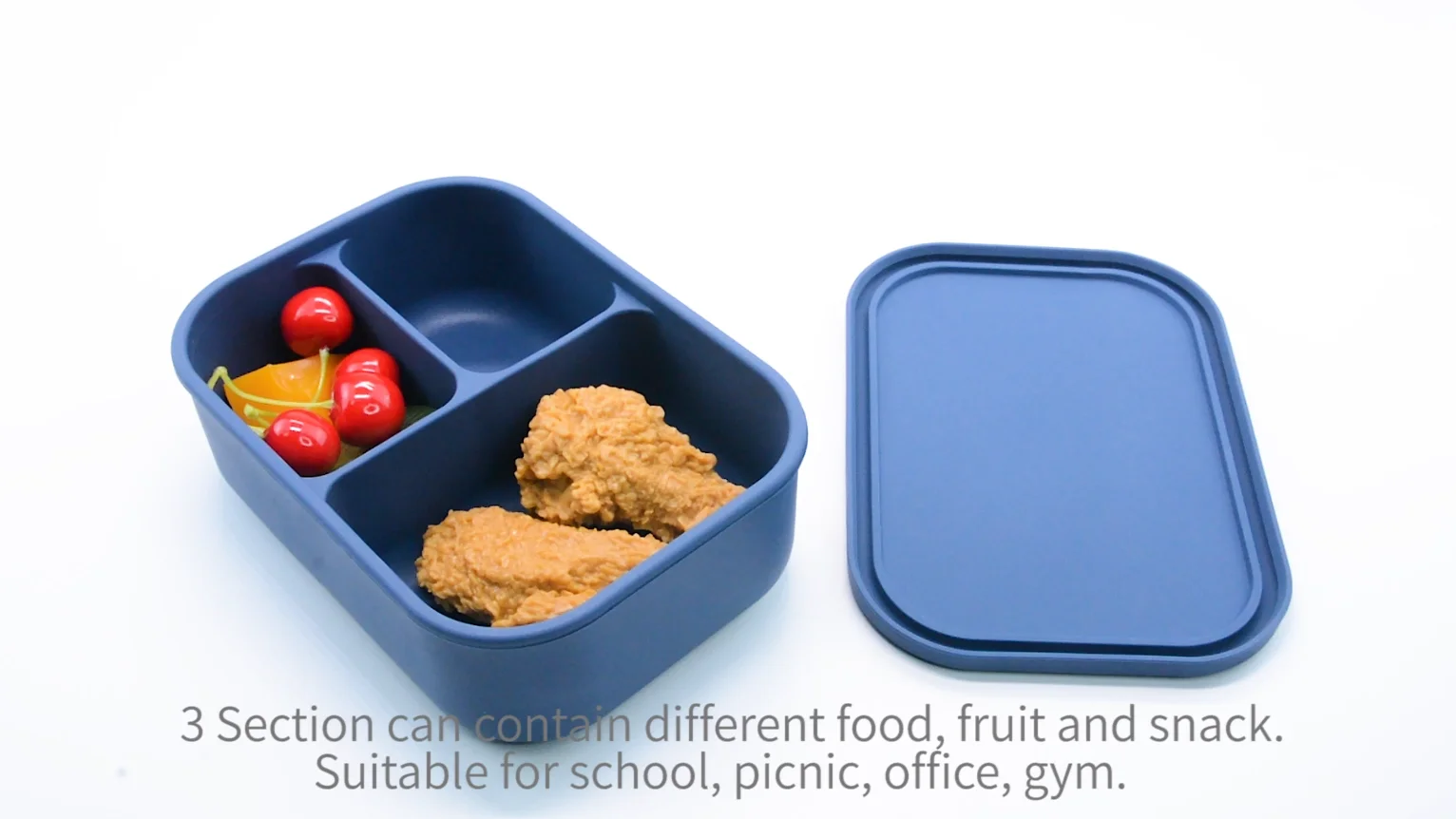 Custom Food Grade Children Lunch Box Bento Kids Food Storage Containers