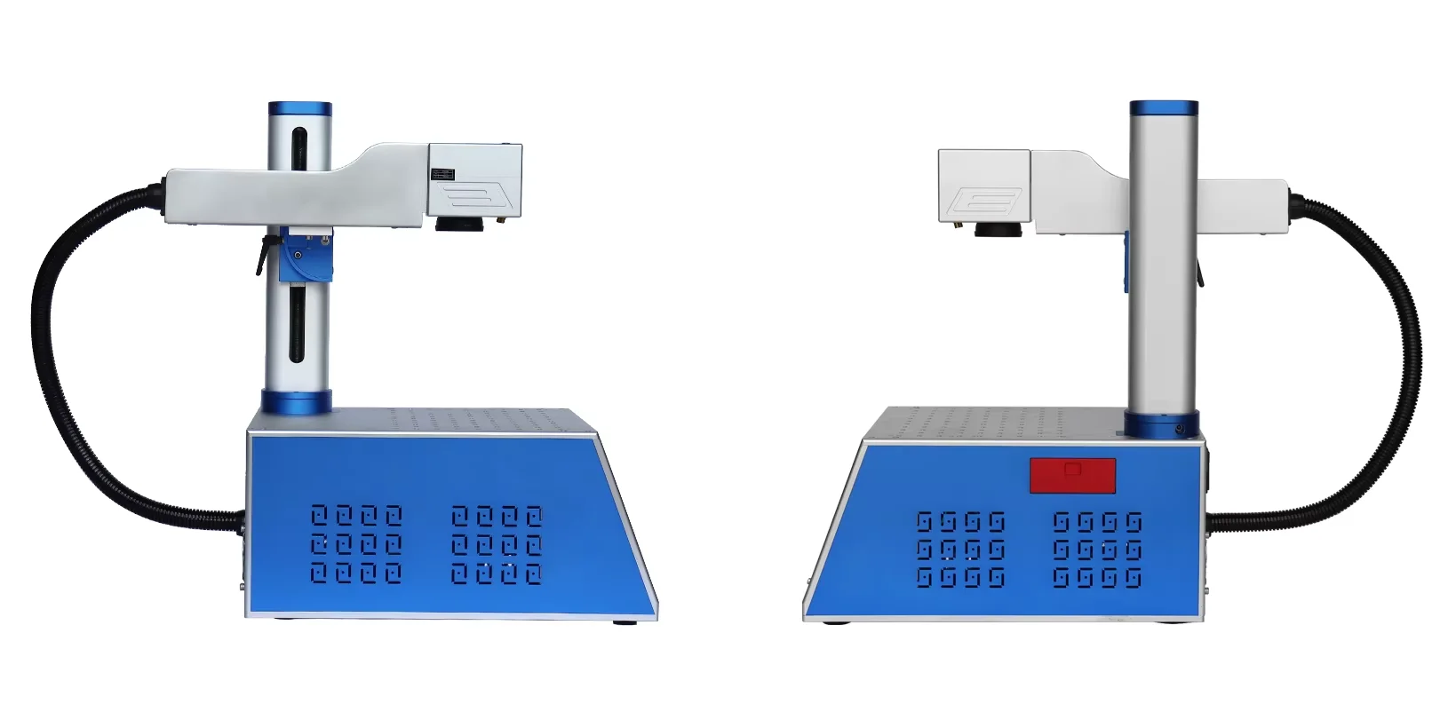 Portable Small 20w 30w 50w Fiber Laser Marking Machine RAYCUS Cnc Desktop Engraving Machine with Computer for Gold and Silver