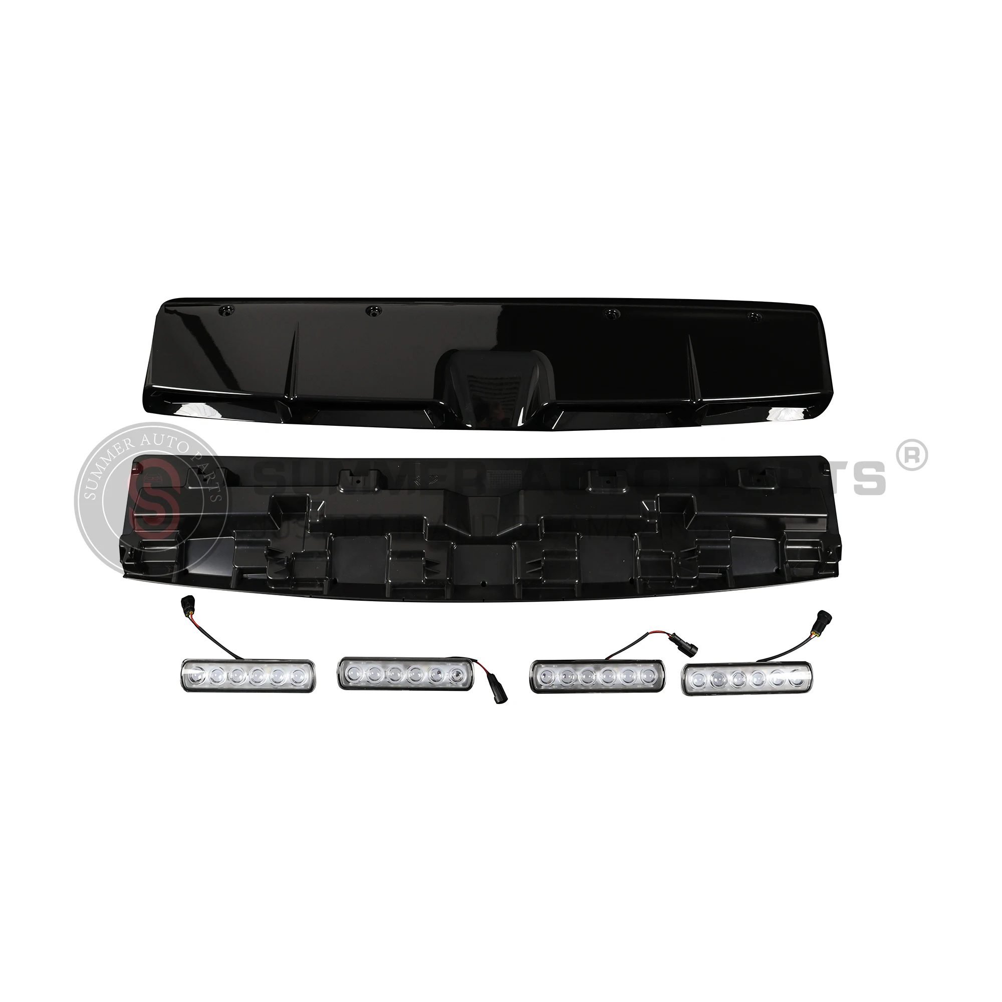 Summer Auto Parts Car Accessaries Off-Road Led Bar Pod Lights 4 Lens Roof Lights for Ford Ranger Raptor Roof Light
