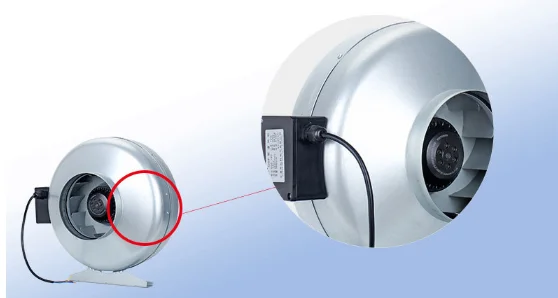 Centrifugal Fan, GFD, 100, 315mm, Steel - detail 12