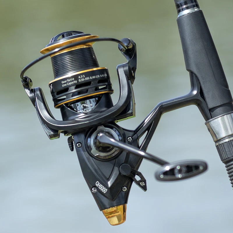 CHILENT ODM CHILENT Double Drag Spinning Reel QH3000-9000 Spinning Reel Fishing Line Wheel Pesca Spinning Wheel Fishing Reel