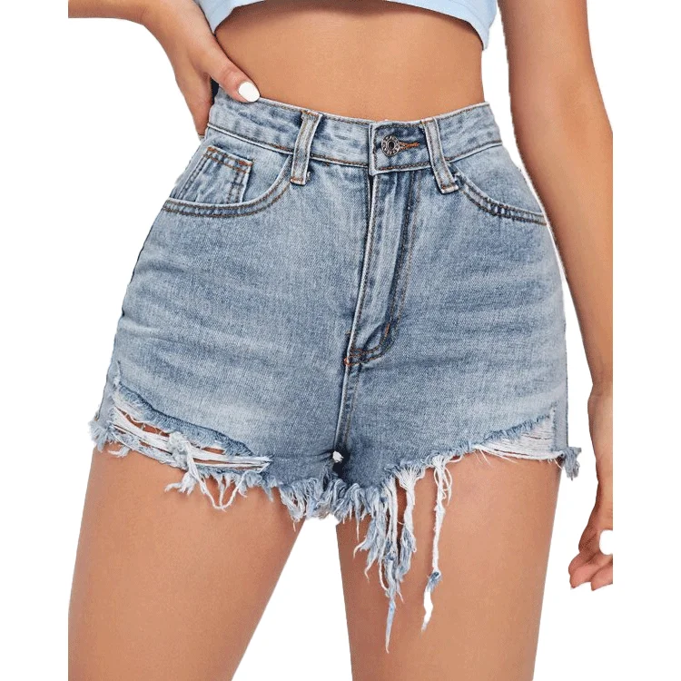 Super Skinny Ripped Jeans Shorts Women Stretch Jean Denim Shorts For Girls  - Buy Stretch Jean Shorts,Denim Shorts For Girls,Ripped Jeans Shorts Women  Product on 