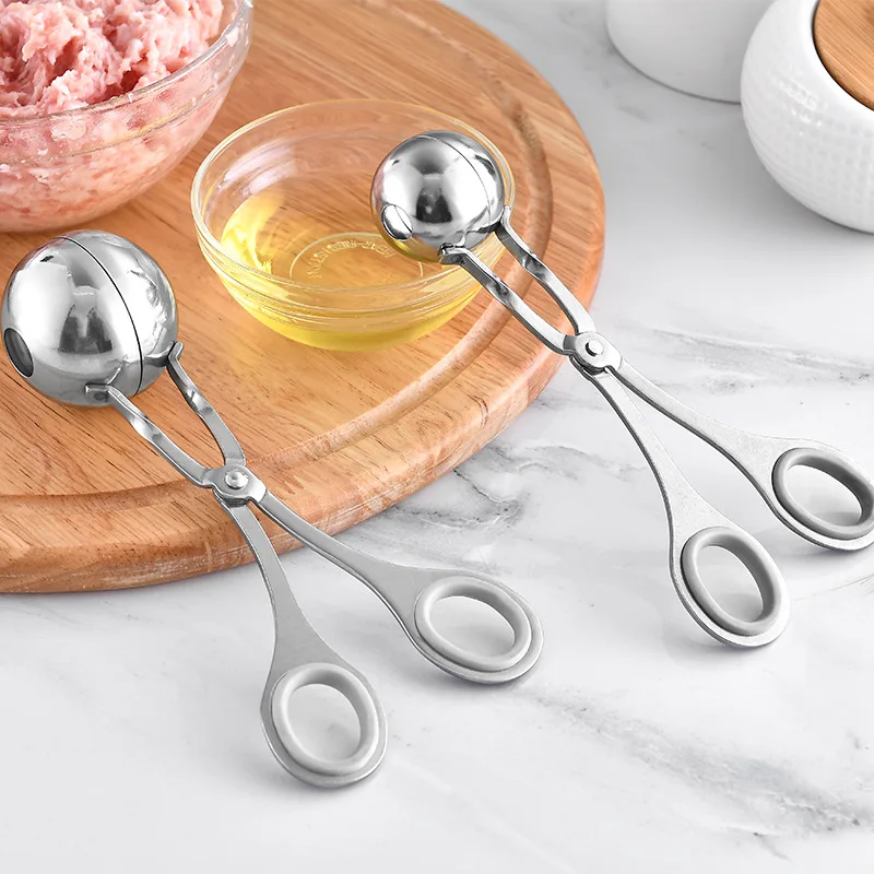 Stainless Steel Meatball Scoop 