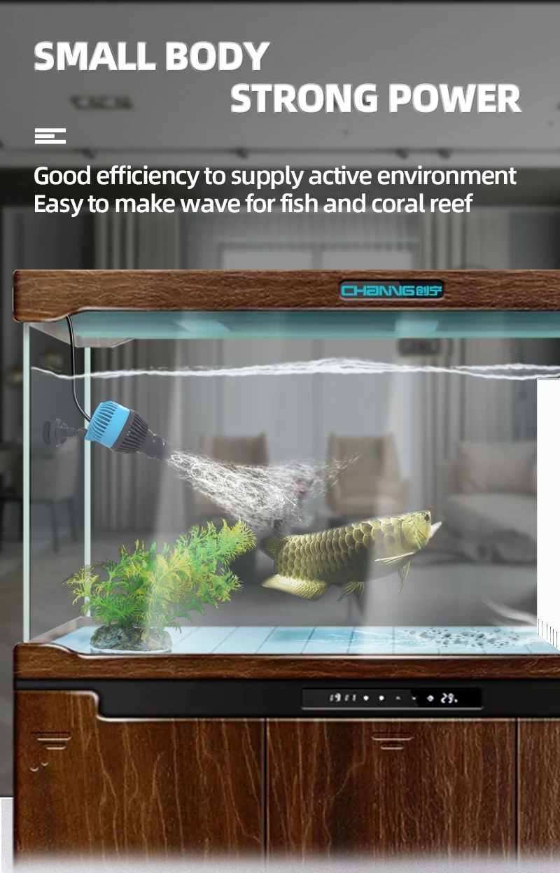 Aquarium Wave Maker Pump Circulation Wave Maker Strong Power Head With