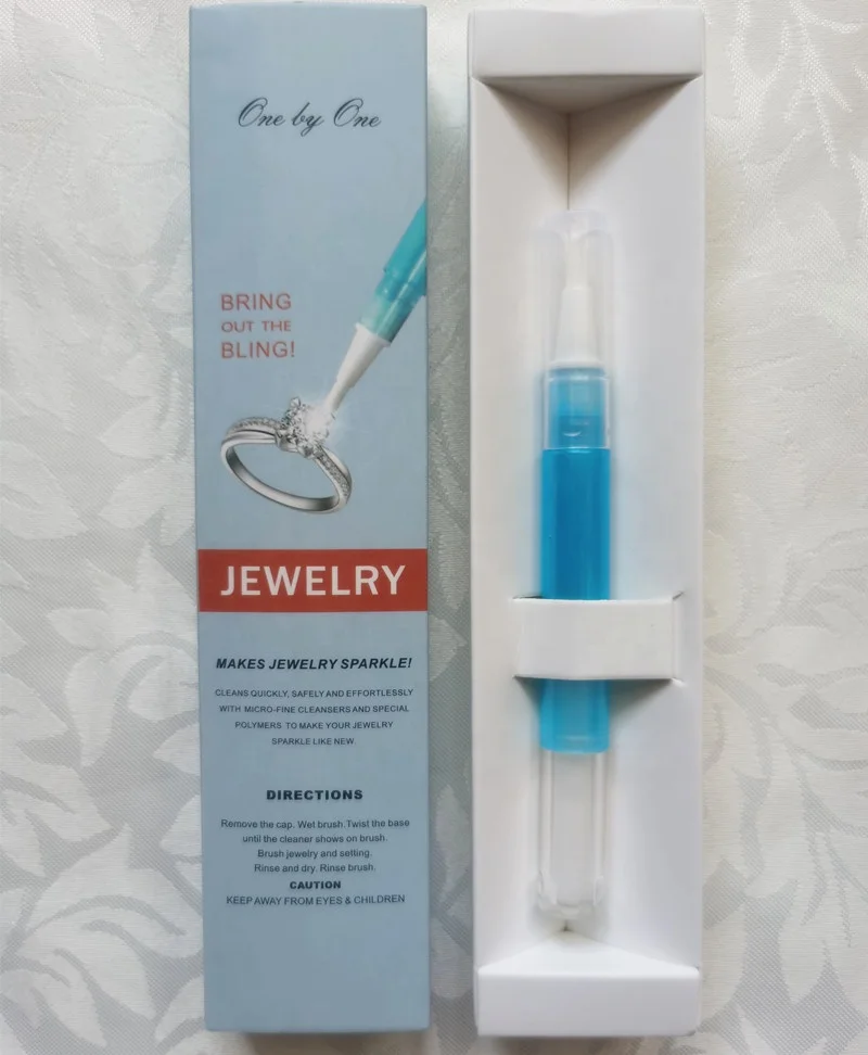 Natural Jewelry Cleaner Cleaning Kit Pen Diamond Dazzle Stick Cleaner  Diamond Pen for Moissanite Zirconia Ring Jewelry Watch