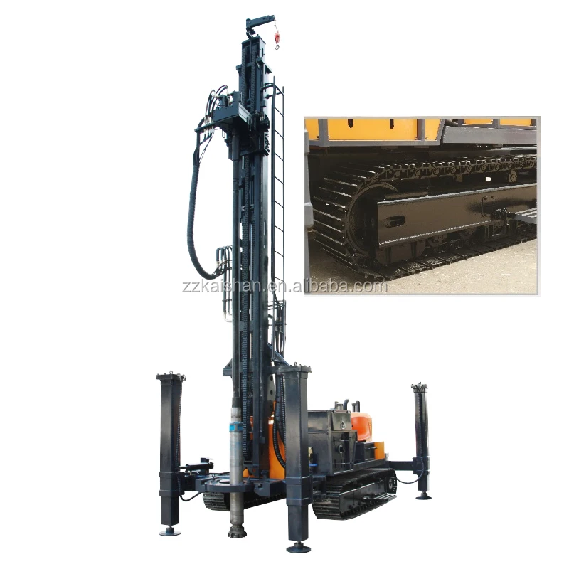 
 Deep Borehole KAISHAN KW400 New Factory low price full automatic portable well water drilling mach