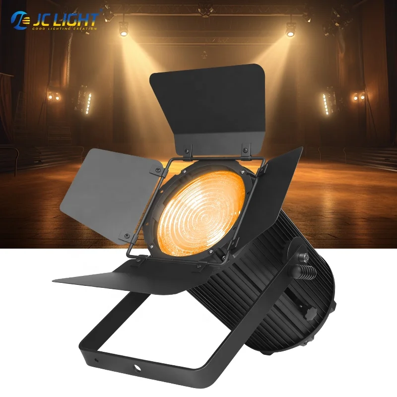 Photography LED Fresnel Light 200w Cob Led Studio Spotlight