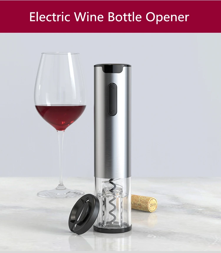 Rechargeable Cordless Electric Wine Bottle Opener Wholesale Smart