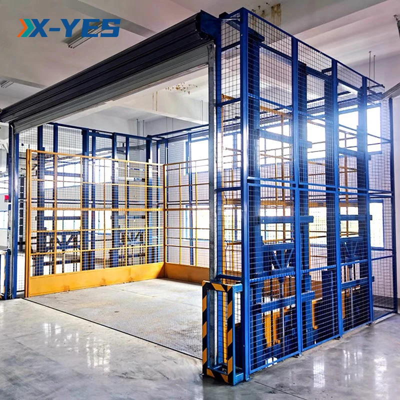 Vertical Lifter Elevator Conveyor Continuous Vertical Conveyor Freight ...