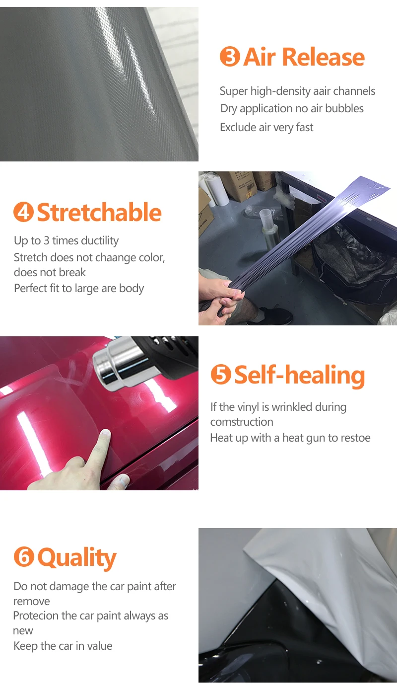 Sliver Carbon Fiber Vinyl Car Wrapping Mobilephone Case Laptop