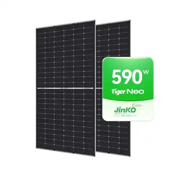 Top 10 best solar panels Jinko PV Module 585Wp Bifacial double glass 16BB N type 580W 590W 585W Jinko Solar energy panel