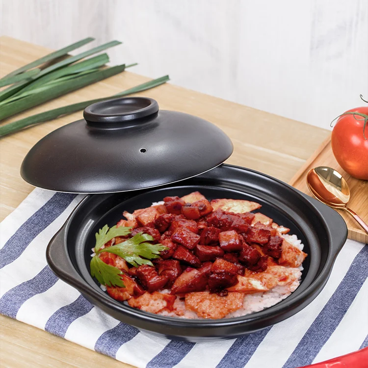 Crazy Korean Cooking Korean Stone Bowl (Dolsot), Sizzling Hot Pot for  Bibimbap and Soup (Large, No Lid) - Premium Ceramic