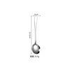 Thick 410 no. 5 round spoon